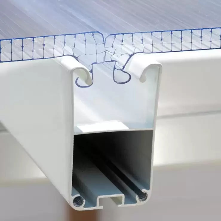 Palram Canopia Feria 3 Veranda Patio Cover in White, 3 x 5.46m