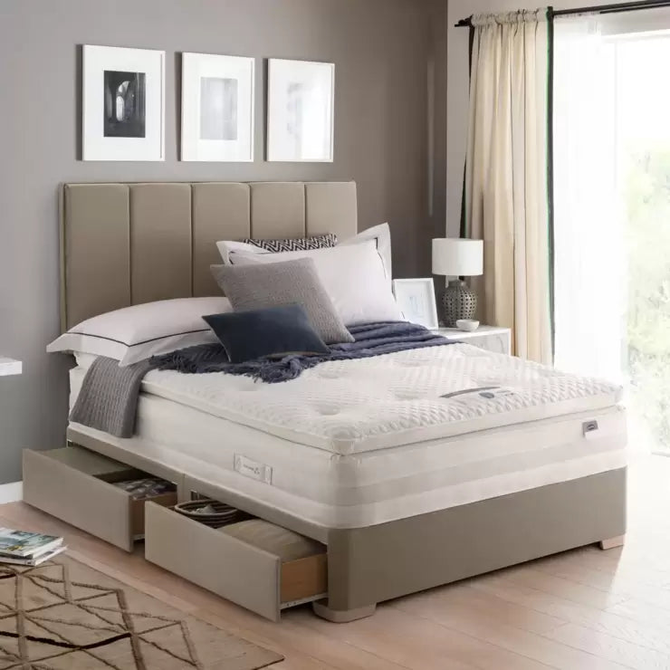 Silentnight Brescia Sandstone Headboard, King Size
