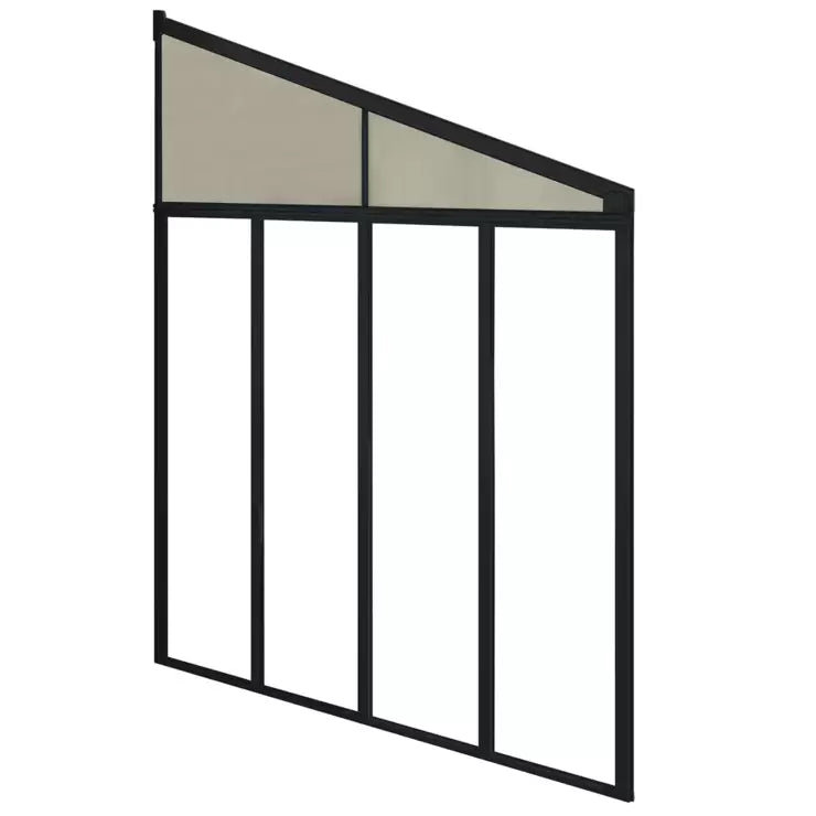 Palram Canopia Feria 3 SideWall Patio Cover, Grey
