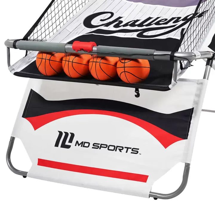 Medal Sports 2 Player Arcade Basketball Game Sounds Heavy Duty Steel Frame Led MD Sports