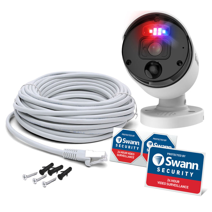 Swann Enforcer™ 4K Heat & Motion Sensing IP Bullet Camera, SWNHD-900BE-EU