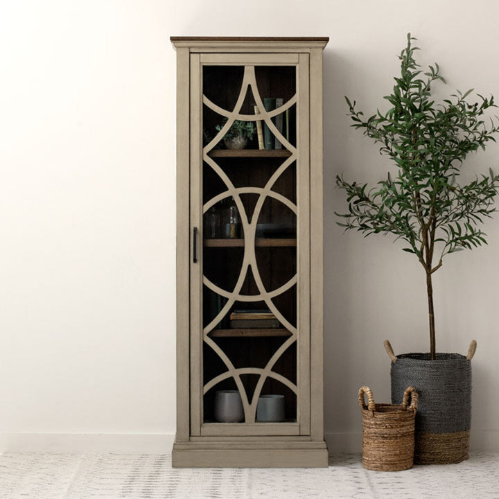 Pike Main Quinn Bookcase Wooden Adjustable Shelves Office Storage Kit Included