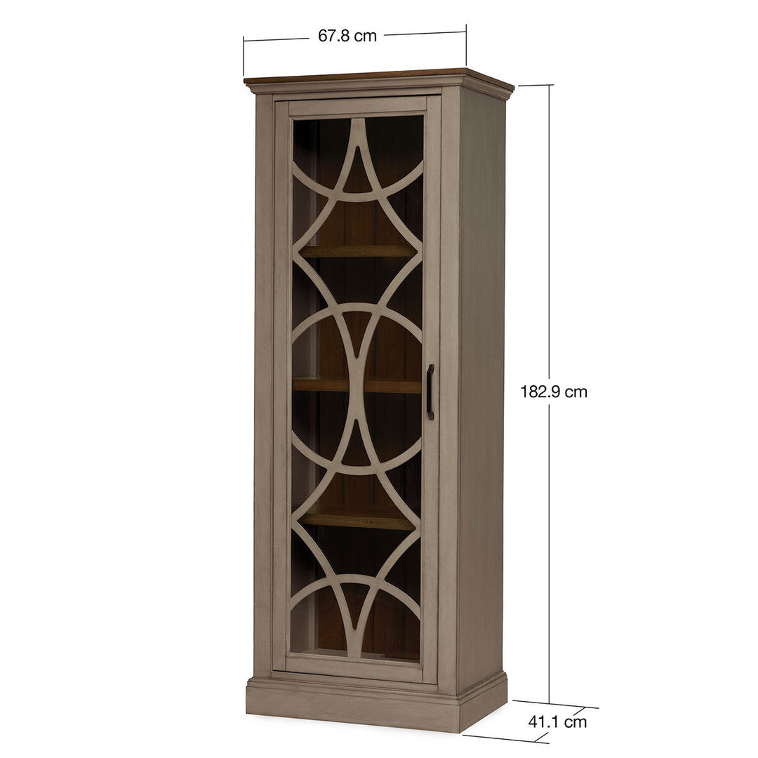 Pike Main Quinn Bookcase Wooden Adjustable Shelves Office Storage Kit Included