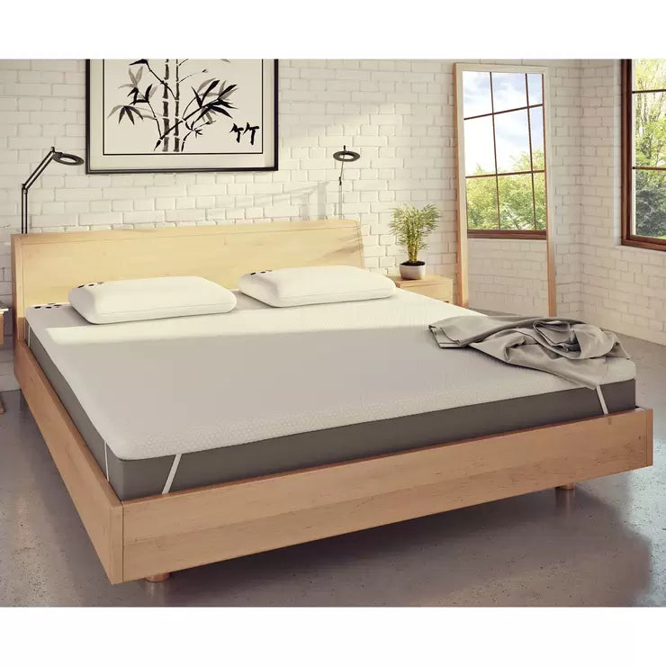 Panda Memory Foam Bamboo Mattress Topper,  Super King