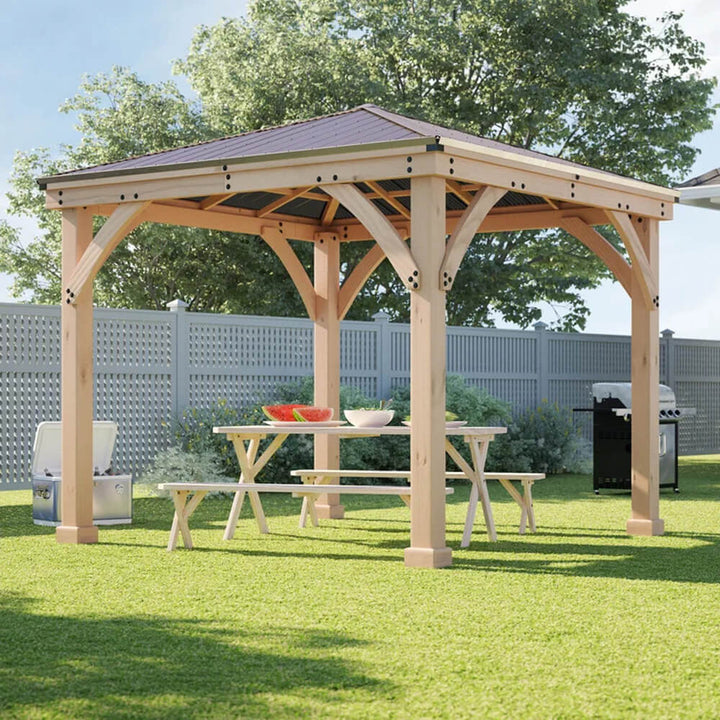 Yardistry Meridian Gazebo 10ft x 10ft (3m x 3m) Yardistry