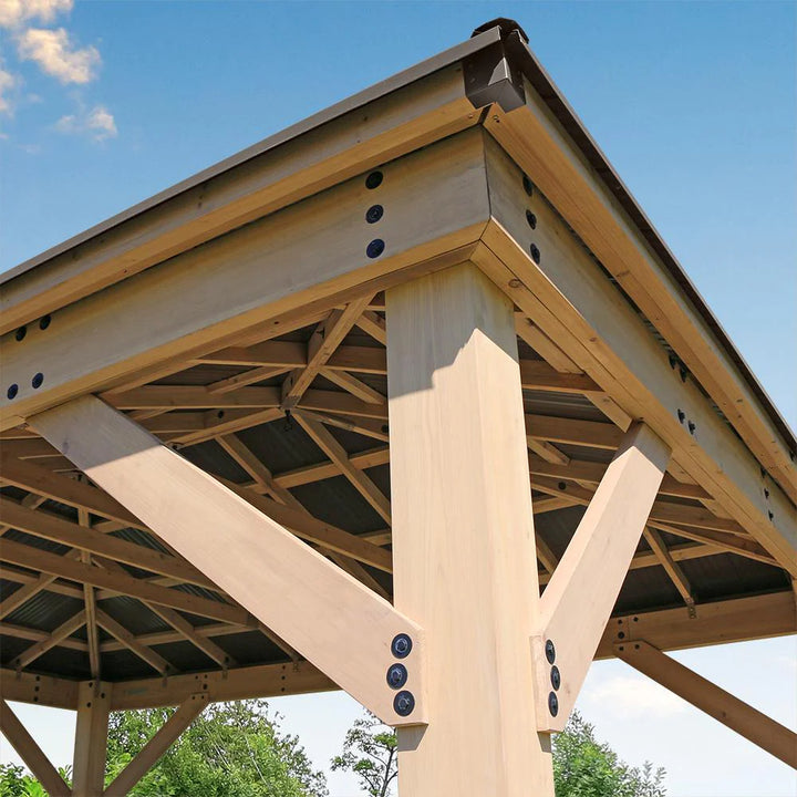 Yardistry Meridian Gazebo 12ft x 16ft (3.66m x 4.88m)