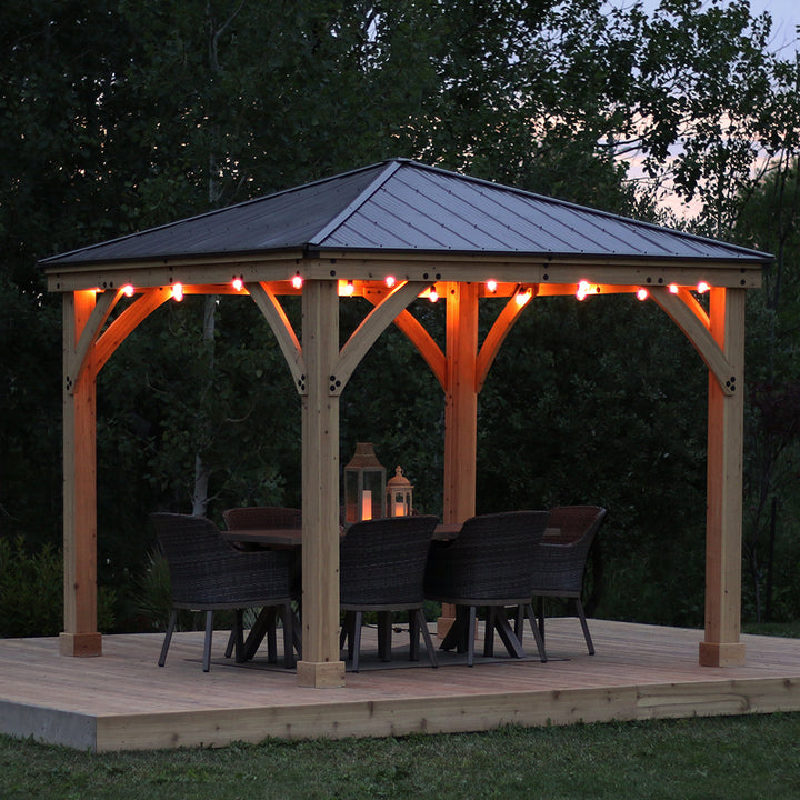 Yardistry Meridian Gazebo 10ft x 10ft (3m x 3m) Yardistry