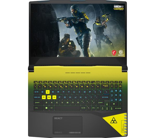 MSI Crosshair 15 Rainbow Six Extraction Edition 15.6" Gaming Laptop Bundle - Intel® Core™ i9, RTX 3070, 1 TB SSD