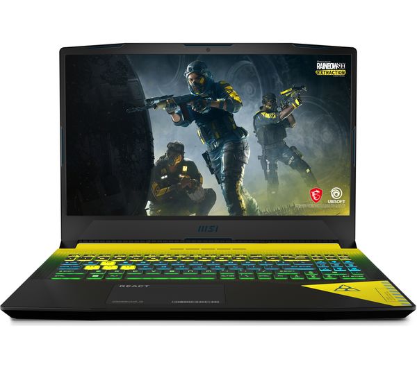 MSI Crosshair 15 Rainbow Six Extraction Edition 15.6" Gaming Laptop Bundle - Intel® Core™ i9, RTX 3070, 1 TB SSD