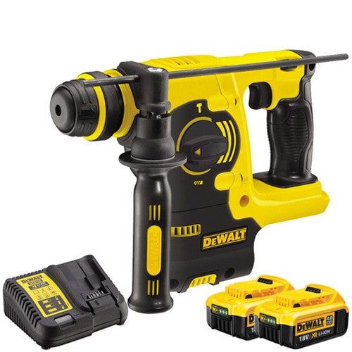 Dewalt DCH253N 18V SDS+ Rotary Hammer With 2 x 4.0Ah Batteries & Charger