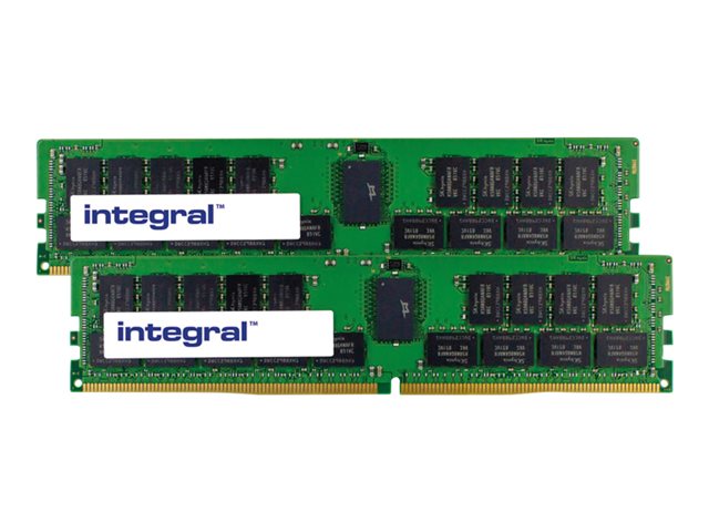 TieDex UK Integral - DDR4 - kit - 128 GB: 2 x 64 GB - DIMM 288-pin - 3200 MHz / PC4-25600 - registered