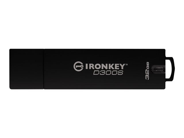 TieDex UK IronKey D300S - USB flash drive - 32 GB - TAA Compliant