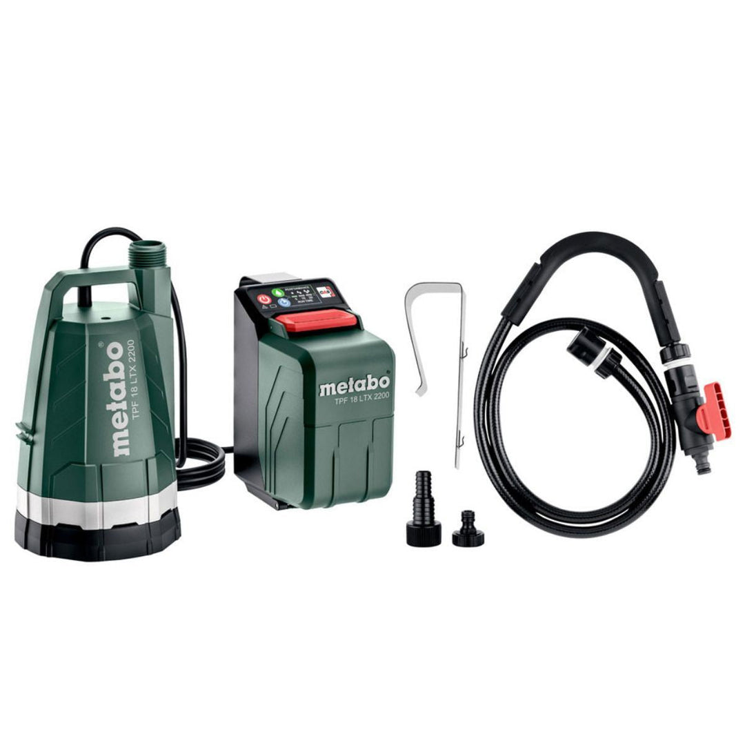 Metabo TPF 18 LTX 2200 18V Submersible & Rain Barrel Pump Body Only 601729850