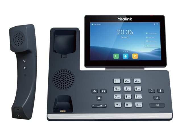 TieDex UK Yealink SIP-T58W PRO - VoIP phone - with Bluetooth interface with caller ID - 10-party call capability