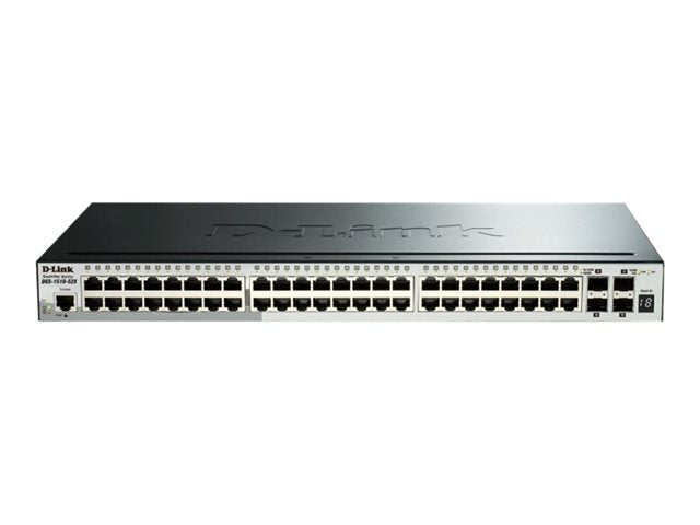 TieDex UK D-Link SmartPro DGS-1510-52X - switch - 52 ports - Managed - rack-mountable