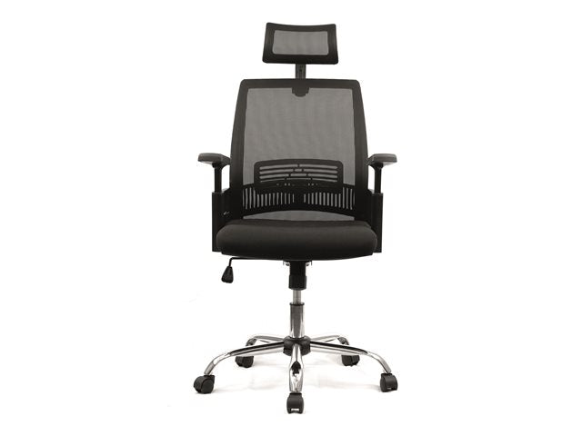 TieDex UK Nautilus Alpha - chair - mesh fabric - black