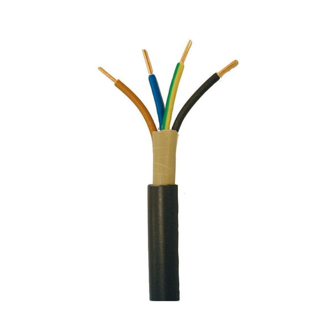 City 100 Meter Black Enviro-tuff Cable 1.5mm 5 core