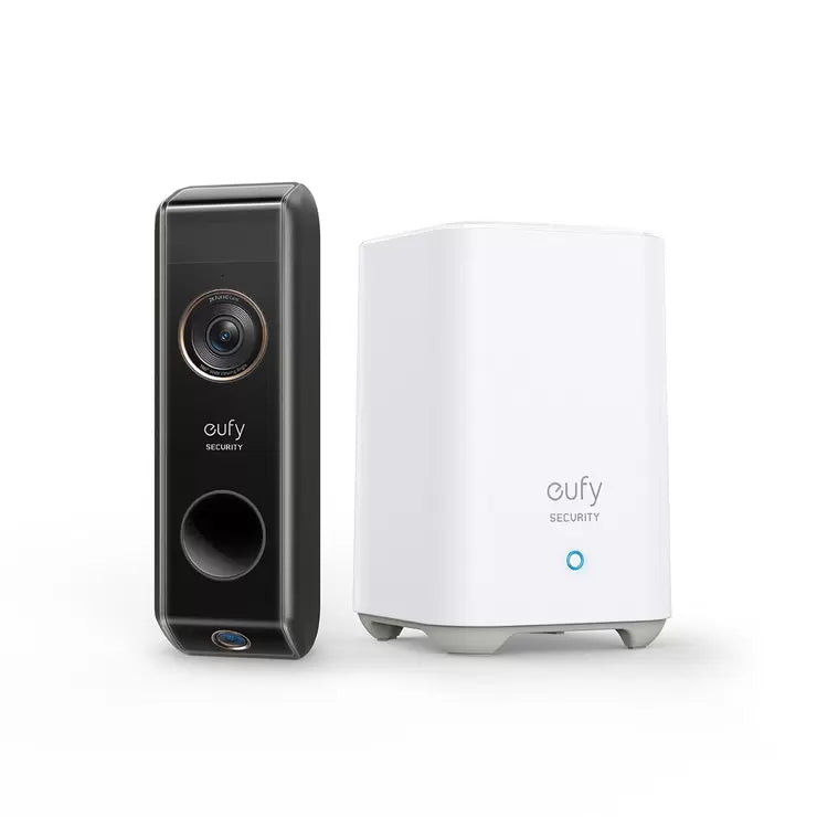 Eufy 2K Dual Cam Video Battery Doorbell with Homebase 2 and Chime
