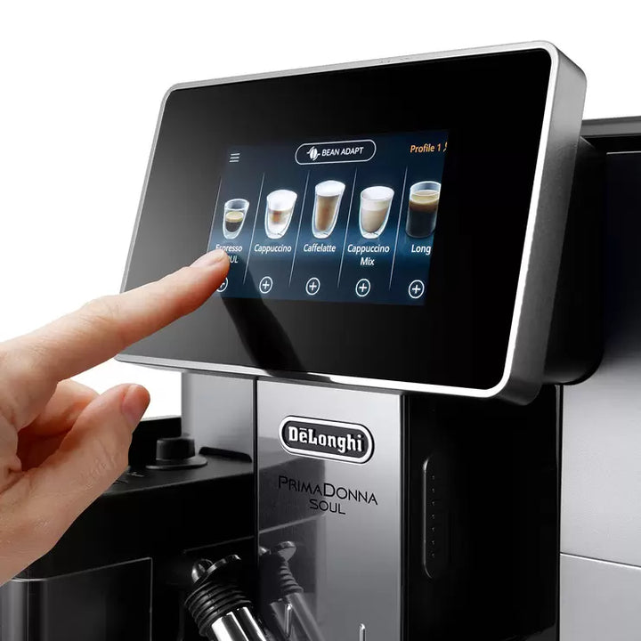 De'Longhi PrimaDonna Soul Bean to Cup Coffee Machine ECAM610.55.SB