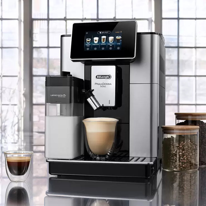 De'Longhi PrimaDonna Soul Bean to Cup Coffee Machine ECAM610.55.SB