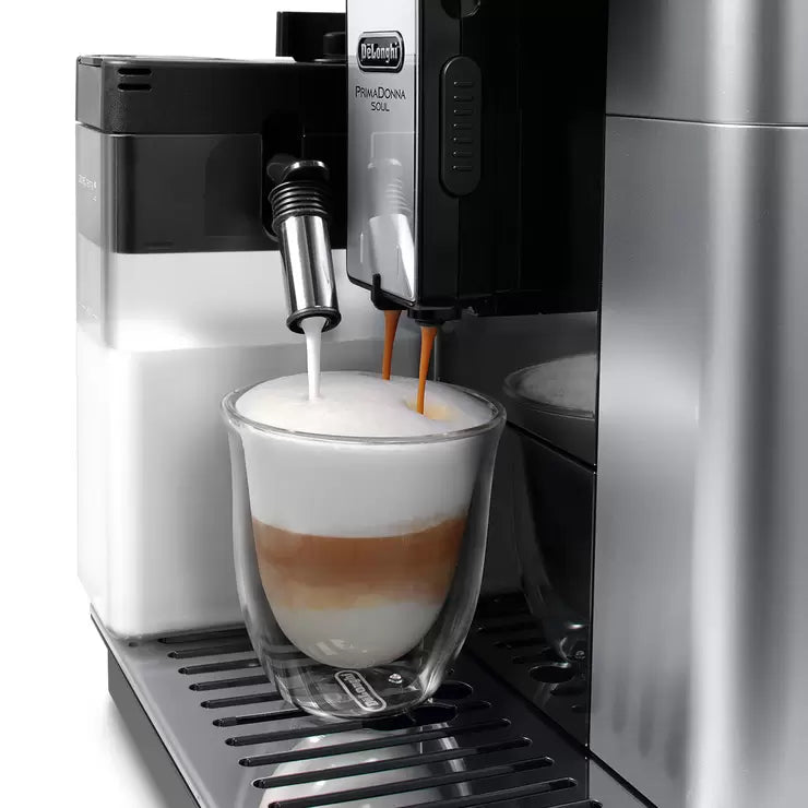 De'Longhi PrimaDonna Soul Bean to Cup Coffee Machine ECAM610.55.SB