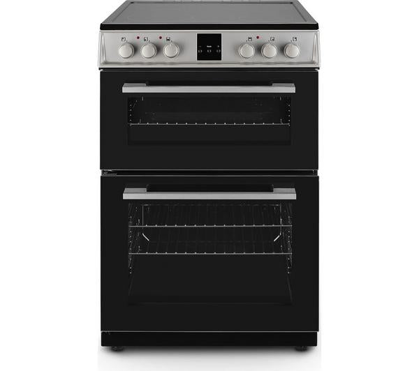 MONTPELLIER MDOC60FS 60 cm Electric Ceramic Cooker - Black &amp; Silver