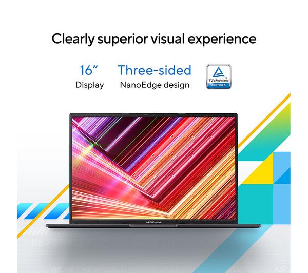 ASUS Vivobook 16 OLED X1605VA 16" Laptop - Intel® Core™ i9, 1 TB SSD, Black