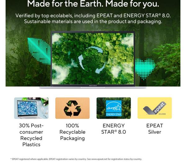 ASUS Vivobook 16 OLED X1605VA 16" Laptop - Intel® Core™ i9, 1 TB SSD, Black