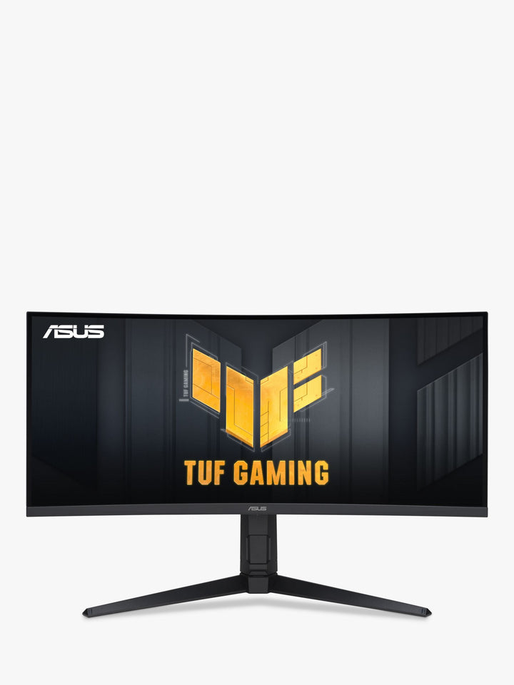 ASUS TUF Gaming Monitor 34" WQHD Curved HDR 100Hz, Extreme Low Motion Blur, Ergonomic Design with Multiple Ports