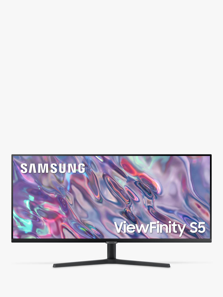 Samsung 34" WQHD Gaming Monitor - 100Hz, AMD FreeSync, 1ms Response, Ergonomic, Borderless Design, Intelligent Eye Care, HDMI Ports