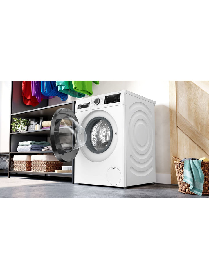 Bosch Series 6 WGG244F9GB Freestanding Washing Machine, 9kg Load, 1400rpm Spin, White