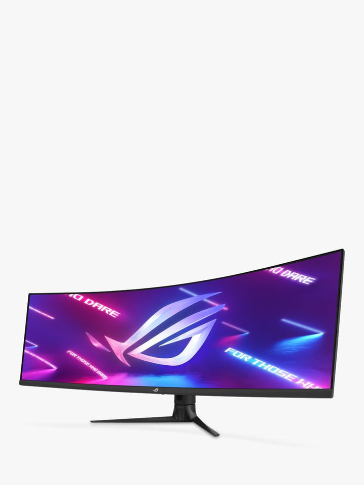 ASUS 49" HDR OLED Curved Gaming Monitor - Super Ultra Wide, Double QHD, 165Hz, Adjustable Stand