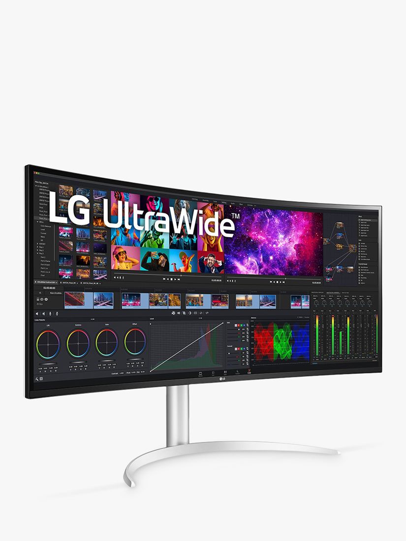 LG UltraWide 5K2K UHD Curved Gaming Monitor, 72Hz Refresh Rate, AMD FreeSync, HDR10 Support, 39.7” Screen Size