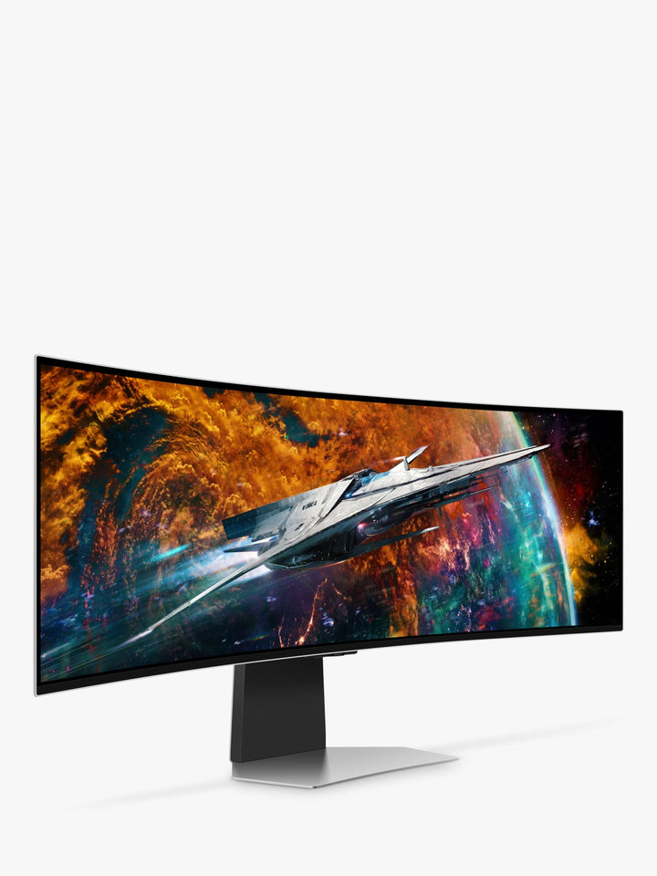 Odyssey G9 49” Curved UltraWide Gaming Monitor, Dual QHD OLED, 240Hz Refresh, 0.03ms Response Time, AMD FreeSync Pro, HDMI 2.1