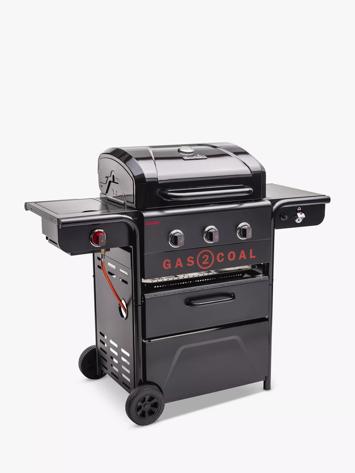 Char-Broil Gas2Coal Special Edition 3-Burner Gas & Charcoal Hybrid BBQ
