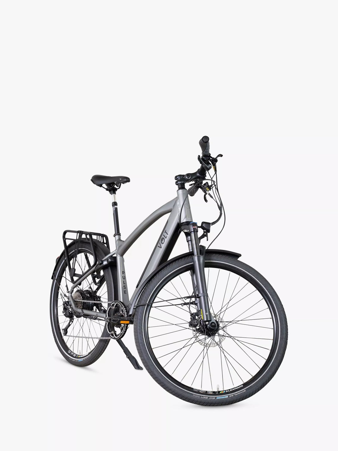 Volt Pulse Hybrid e-Bike, Light Grey, 18" Frame