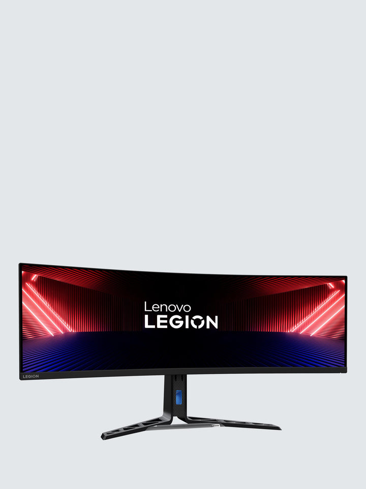 Lenovo Legion R45w-30 DQHD HDR Ultra-Wide Curved Pro Gaming Monitor, 44.5”, Silver