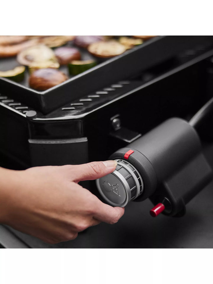 Weber Premium Griddle Portable Tabletop 1-Burner Gas BBQ, 43cm