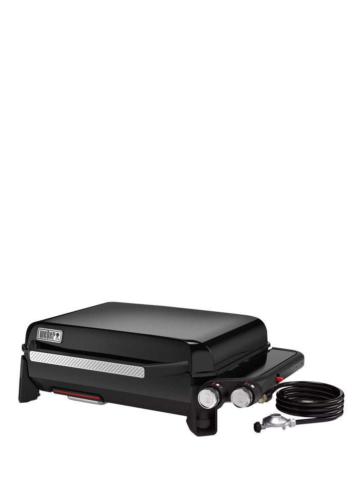 Weber Premium Griddle Portable Tabletop 2-Burner Gas BBQ, 56cm