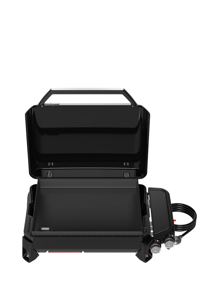 Weber Premium Griddle Portable Tabletop 2-Burner Gas BBQ, 56cm