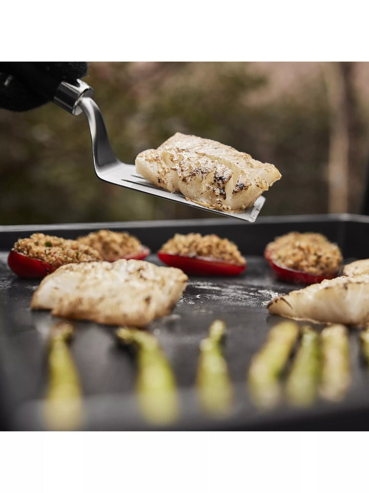 Weber Premium Griddle Portable Tabletop 2-Burner Gas BBQ, 56cm