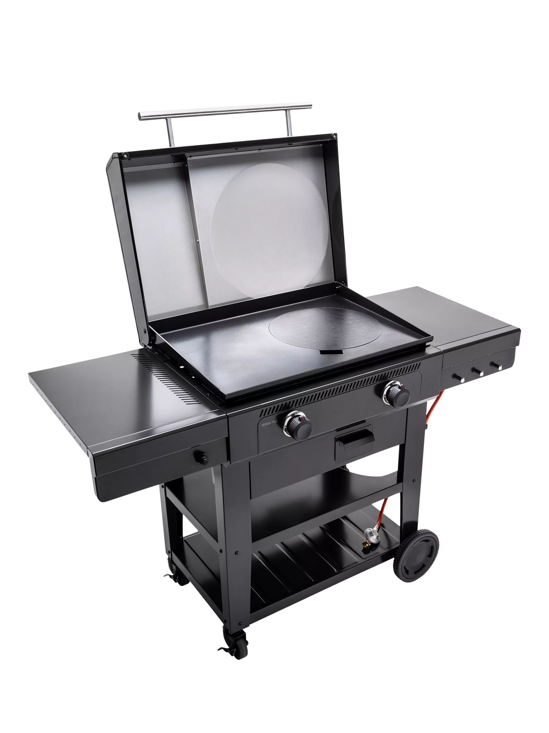 Char-Broil Versa-Tile 2-Burner Gas BBQ with Griddle & Pizza Oven