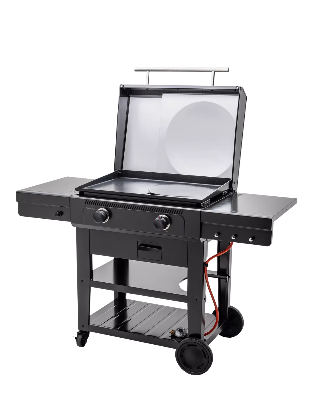 Char-Broil Versa-Tile 2-Burner Gas BBQ with Griddle & Pizza Oven