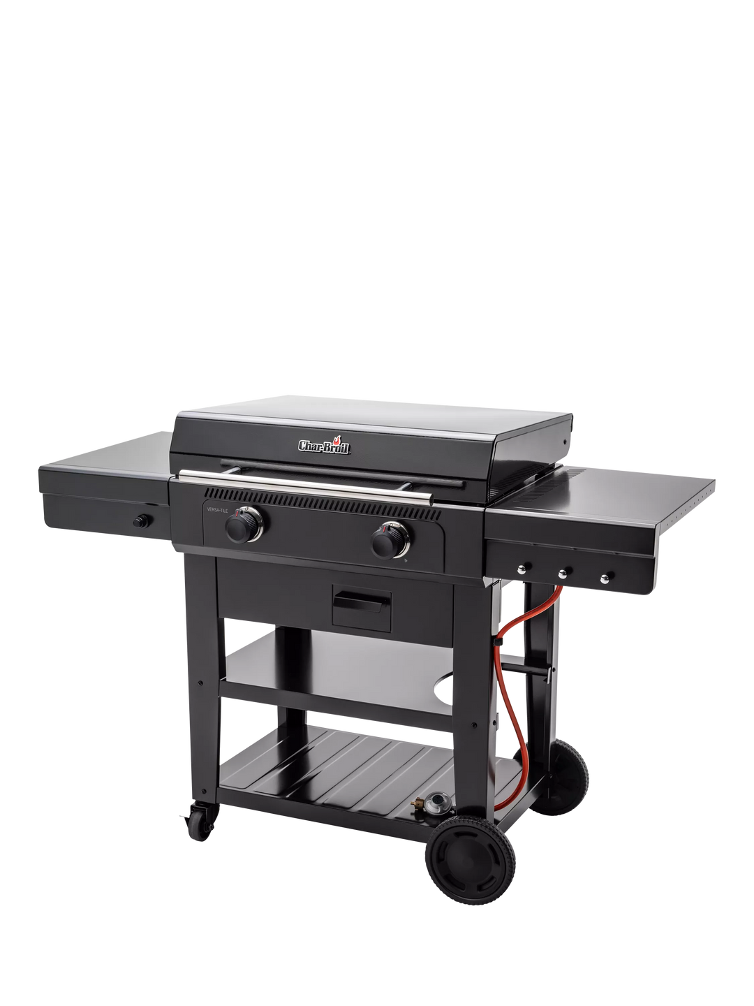 Char-Broil Versa-Tile 2-Burner Gas BBQ with Griddle & Pizza Oven