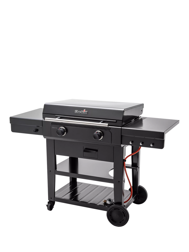 Char-Broil Versa-Tile 2-Burner Gas BBQ with Griddle & Pizza Oven