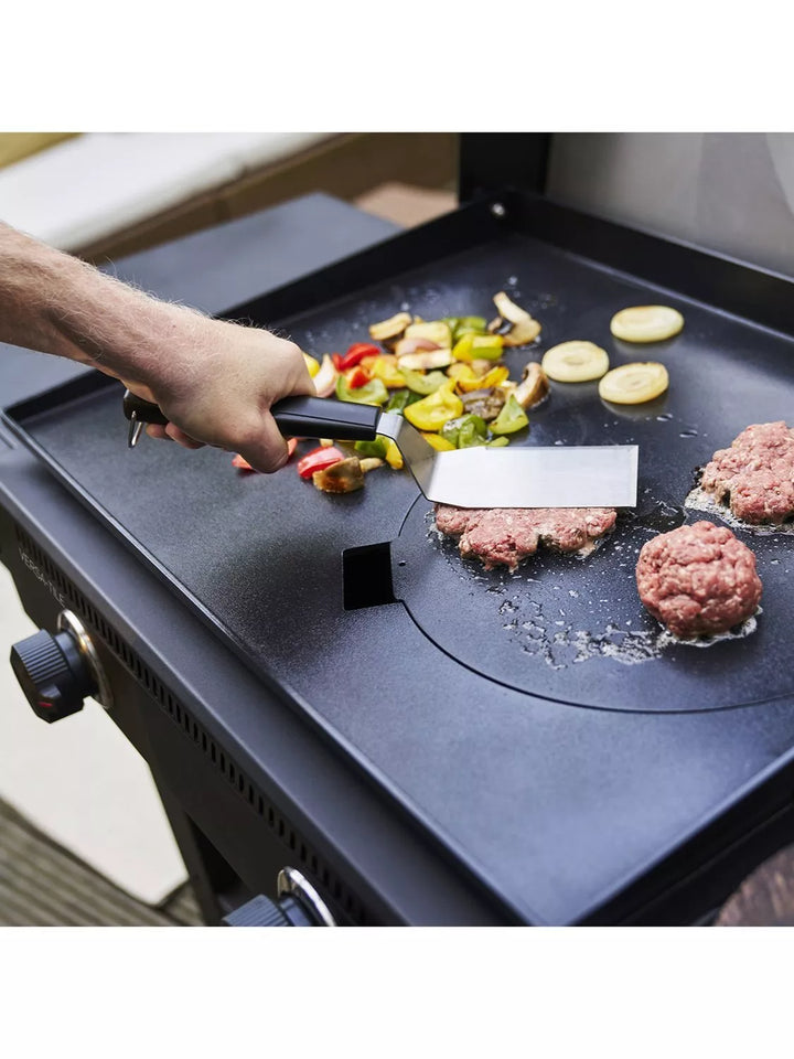 Char-Broil Versa-Tile 2-Burner Gas BBQ with Griddle & Pizza Oven