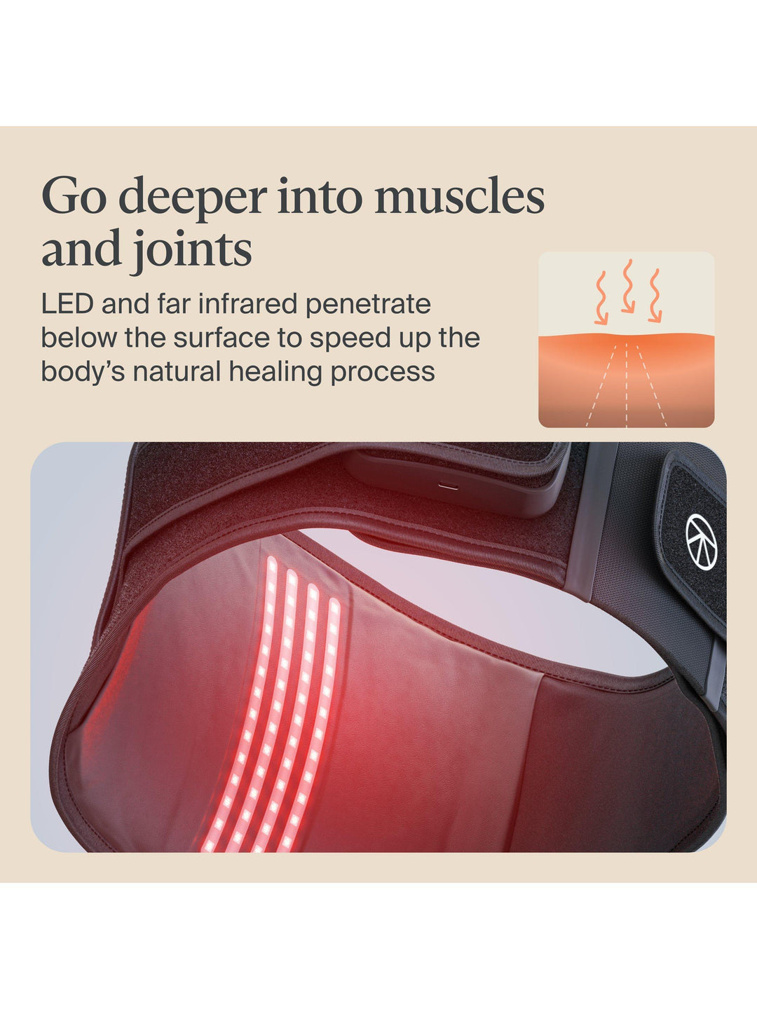 Therabody ThermBack LED