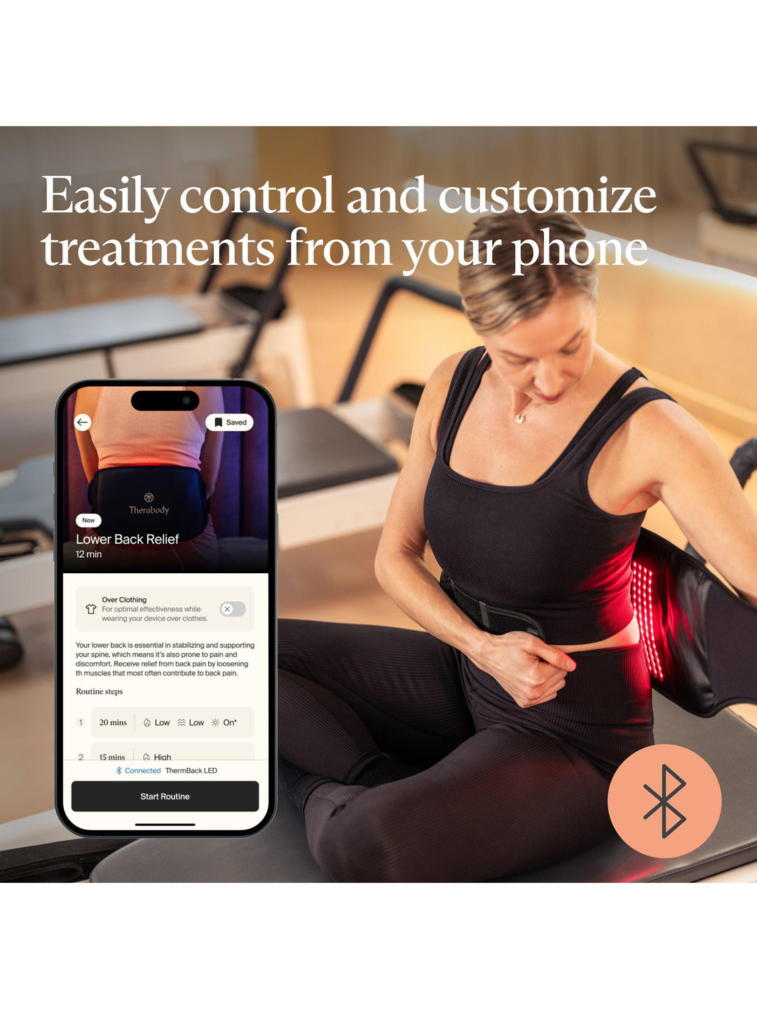 Therabody ThermBack LED