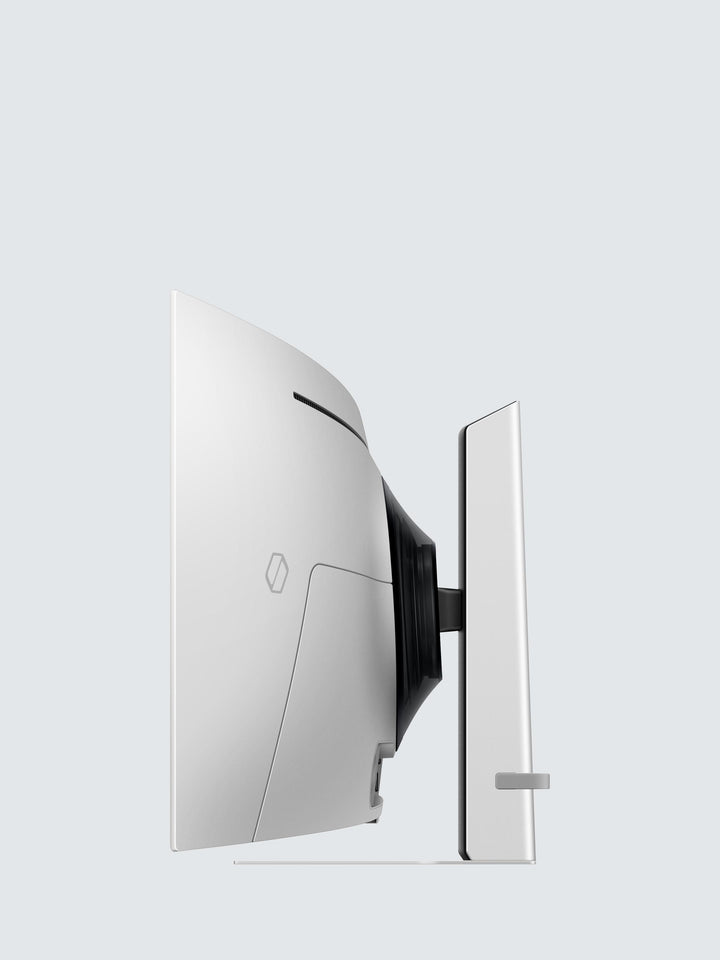 Samsung Odyssey OLED G9 LS49DG912SUXXU Dual QHD Curved Ultrawide Gaming Monitor, 49”, Silver