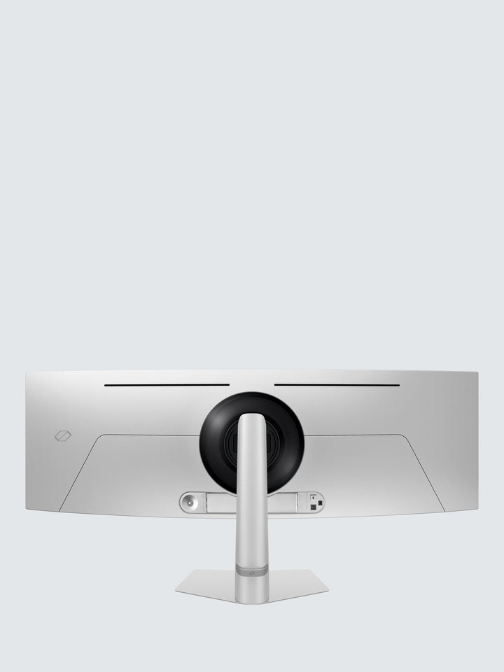 Samsung Odyssey OLED G9 LS49DG912SUXXU Dual QHD Curved Ultrawide Gaming Monitor, 49”, Silver